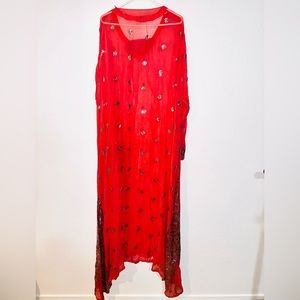 Long sleeve custom XL dress